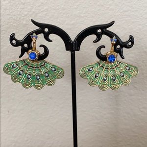 Kate Spade Peacock Earrings